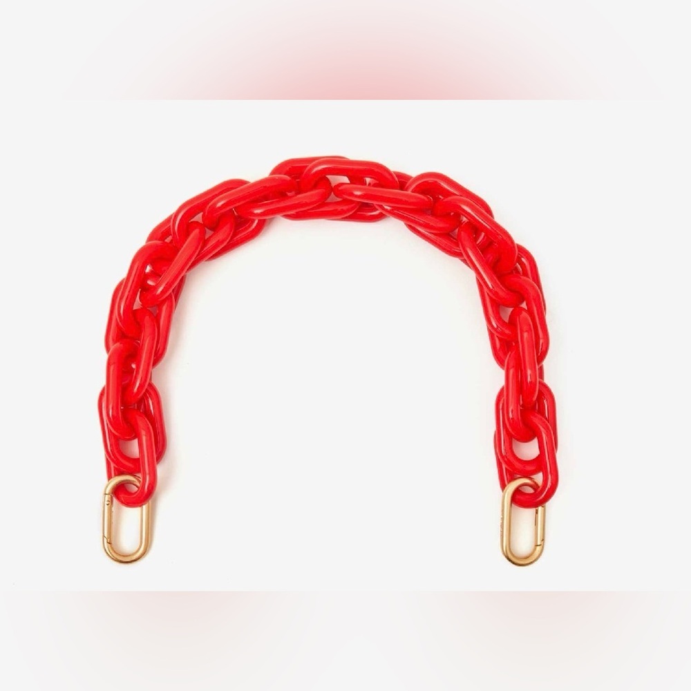 Clare V. Shortie Strap - Poppy Resin
